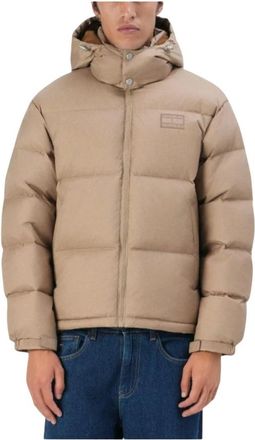 Tommy Hilfiger Alaska Puffer - Heren - Winterjassen - Beige - L - Jassen