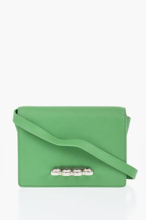 Alexander McQueen Borsa a Mano in Pelle Martellata con Tracolla Removibile Alexander McQueen