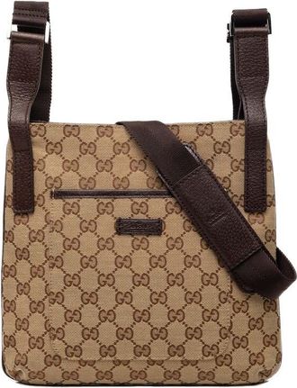 Gucci Pre-owned Gucci GG Canvas Crossbody Unisex 0L4MLXVTUZL471MG