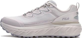 Fila (WMNS) FILA Versatile Casual Non-Slip Durable Running Shoes White pink A12W341219FPP