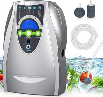 No Brand Dispositivo De Ozono, Dispositivo Multifuncional De Ozono De 500 Mg/h Para Purificar Aire, Agua, Frutas, Verduras Y Cepillos De Dientes Dispositivo De