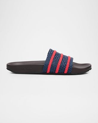 adidas Mens Adilette Woven Slides