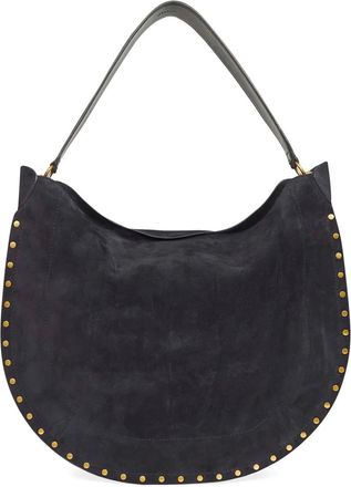 Isabel Marant suede shoulder bag - Black