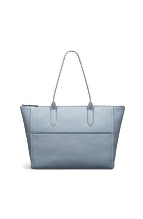 Radley London Oak Street Medium Ziptop Tote Bag in Smoke Blue at Nordstrom