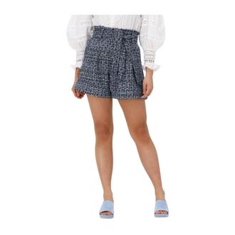 Suncoo Dames, Korte broeken, Blauw, Maat: XS Katoen