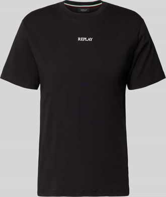 G-Star Regular Fit T-Shirt mit Logo-Detail in Black, Gr&ouml;&szlig;e XXL