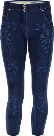 Freddy Jeans WR.UP vita regular 7/8 con decoro floreale