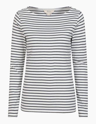 Mountain Warehouse Womens Mountain Warehouse Womens/Ladies St Ives Crew Neck Top - Cream - Size: 14