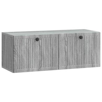 vidaXL Mueble Para Tv De Pared Gris Sonoma 78,5 X 31 X 30 Cm Vidaxl