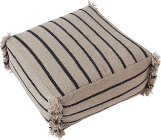 OYOY Lina Pouf recycled, 62 x 62 cm, clay