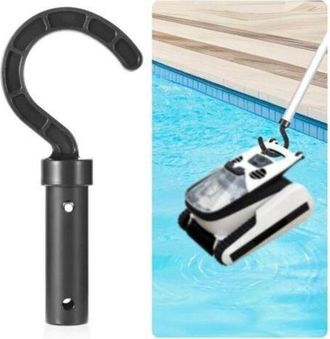 OEM Gancho Para Robot Limpiafondos, Accesorios Para Aspiradoras De Piscina, Gancho Para Robot Limpiafondos Inal&aacute;mbrico, Se Acopla A P&eacute;rtigas Telesc&oacute;picas