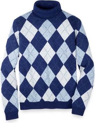 Paul Fredrick Donegal Turtleneck Sweater