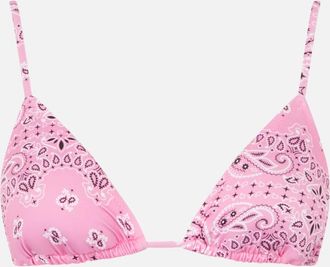 MC2 Saint Barth Woman Pink Triangle Top