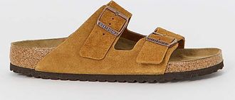 Birkenstock Suede Arizona Sandals - Mink
