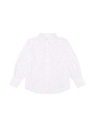 Lee Langarmbluse LEE Lee Langarmhemd Balloon Sleeve Shirt, Damen, Gr. XS, weiss (wei&szlig;), Obermaterial: 56% Viskose CV. 44% Polyester Pol. recyc.., Blusen L
