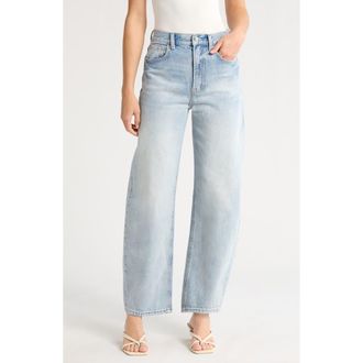 Pistola Denim Wes High Waist Barrel Jeans in Clever at Nordstrom Rack, Size 30