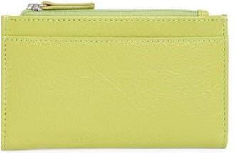 Mundi Delilah Slim Bifold Card Wallet in Neutral Green at Nordstrom Rack