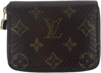 Louis Vuitton Pre-owned Wallets, female, Brown, Size: ONE SIZE Pre-owned Leather Wallet