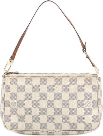 Louis Vuitton Pre-owned Shoulder Bags, female, White, Size: ONE SIZE Pre-owned Handbag