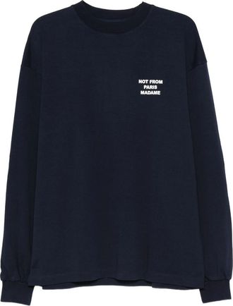 Drôle de Monsieur Le T-Shirt Slogan Ml