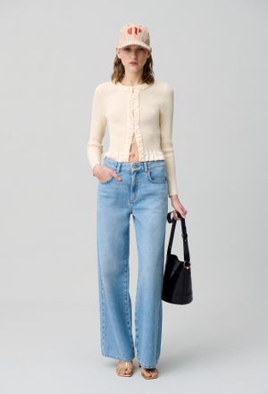 Claudie Pierlot Cardigan maille fine boutonn&eacute;