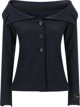 Pinko Mujer, Chaquetas, Azul, Talla: S