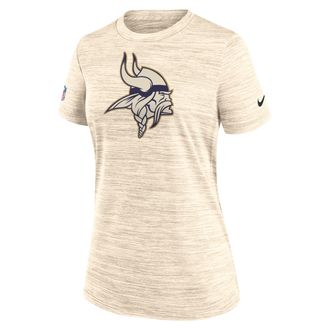 Nike Minnesota Vikings Rivalries Collection Sideline Velocity Nike Womens Dri-FIT NFL T-Shirt in Brown | 03EY15A9M-B3C