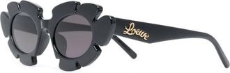 Loewe Curvy Zonnebril - Dames - Zonnebrillen - Zwart - 47 MM - Accessoires
