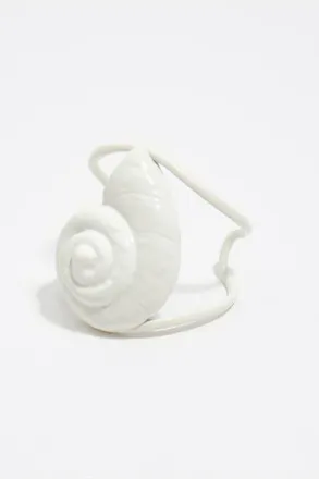 Bimba & Lola Lacquered Seashell Bracelet in Off White at Nordstrom