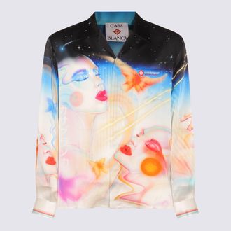 Casablanca Multicolor Silk Shirt
