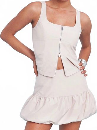 Amanda Uprichard Violet Top In Gazette
