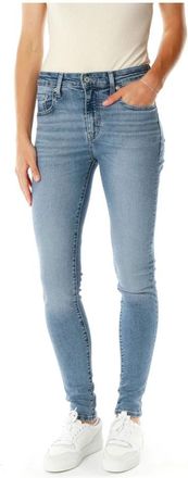 Levi's 721 High Rise Skinny - Dames - Skinny Jeans - Blauw - W34 L32 - Katoen - Jeans