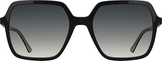 Calvin Klein Womens Modified Rectangle Sunglasses - Grey