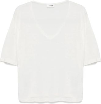 P.A.R.O.S.H. Blusa in maglia fine - Bianco