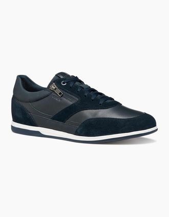 Geox Mens U Renan A Mens Trainers - Navy - Size: 10