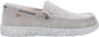 Lamofootwear Mens Calvin Slip-On Boat Shoe In Grey