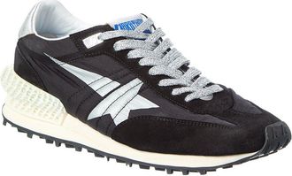 Golden Goose Running Marathon Nylon & Leather Sneaker