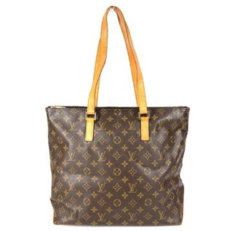 Louis Vuitton Brown Monogram Monogram Canvas Shoulder Bag Tote Bag (Pre-Owned)