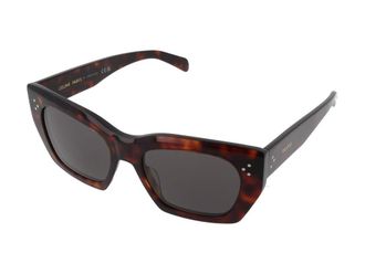 Celine CL40342I Tortoiseshell Square Sunglasses - Tortoiseshell