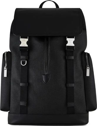 Le Tanneur Zaino Maurice con fibbia - Nero