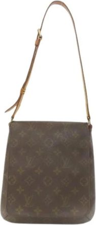 Louis Vuitton Pre-owned Cross Body Bags, female, Brown, Size: ONE SIZE Pre-owned Monogram Shoulder Bag