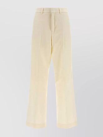Ami virgin wool wide-leg tailored trousers