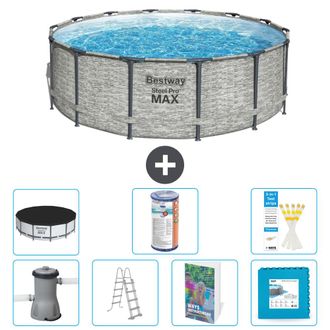 Bestway Piscina Bestway Steel Pro Max Redonda - 427x122 Cm - 8-piezas S602