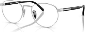 Prada Stijlvol B52V Mode Accessoire - unisex - Brillen - Grijs - 51 MM - Accessoires