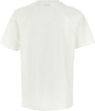 Burberry Mens White Cotton T-Shirt
