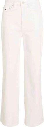 Tommy Jeans Wide Jeans - Dames - Loose Fit Jeans - Wit - W30 L32 - Denim - Jeans
