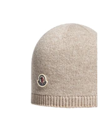 Moncler 3B00002K_M1223230 Cashmere Beanie - Beige
