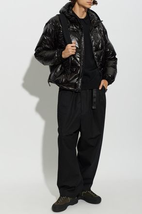 Carne Bollente Down Hooded Jacket, Mens, Black
