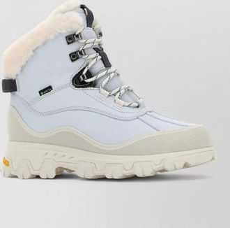 UGG leather adirondack ankle boots chunky sole