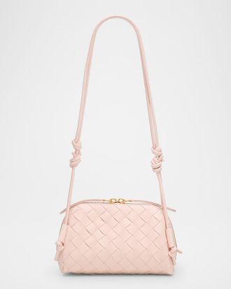 Bottega Veneta Zip Leather Pouch Shoulder Bag